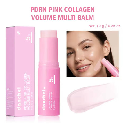 Medicube PDRN Pink Collagen Multi Balm – Korean Glass Skin Hydration & Anti-Aging Balm Stick