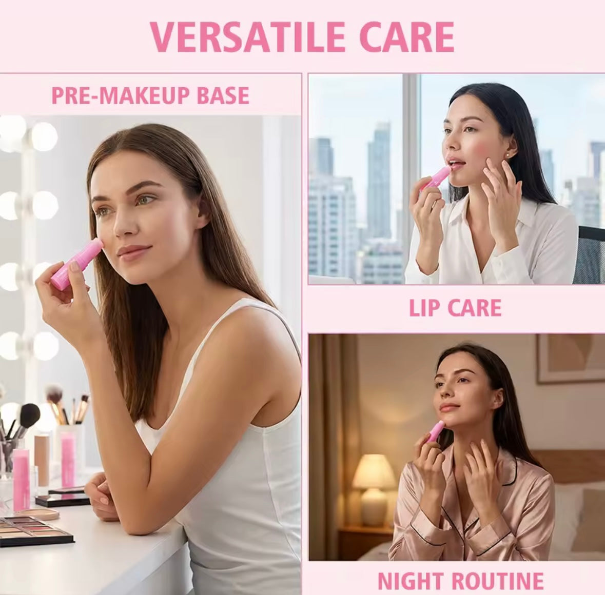 Medicube PDRN Pink Collagen Multi Balm – Korean Glass Skin Hydration & Anti-Aging Balm Stick